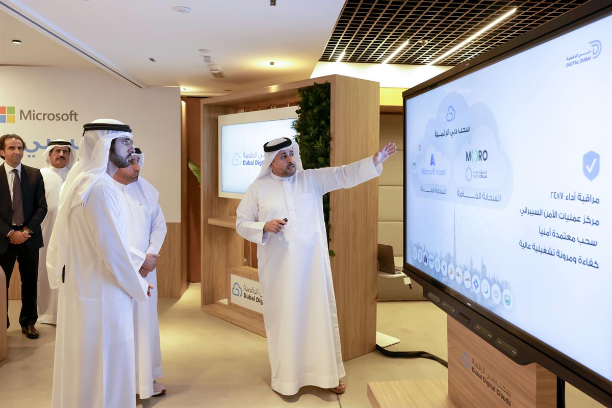 Hamdan bin Mohammed launches Dubai Digital Clouds project